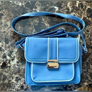 Rampage Elegant Blue Crossbody Bag